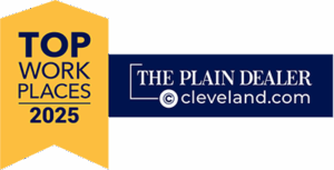 Top Work Places 2025 badge